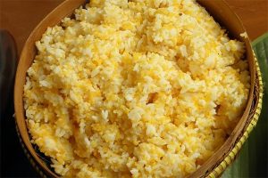 membuat nasi jagung