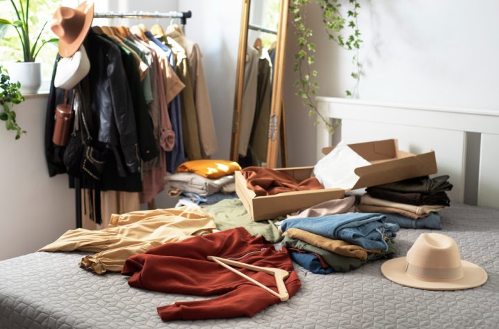 Decluttering baju