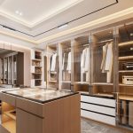 lampu walk in closet
