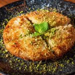 Pistachio kunafa