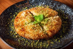 Pistachio kunafa
